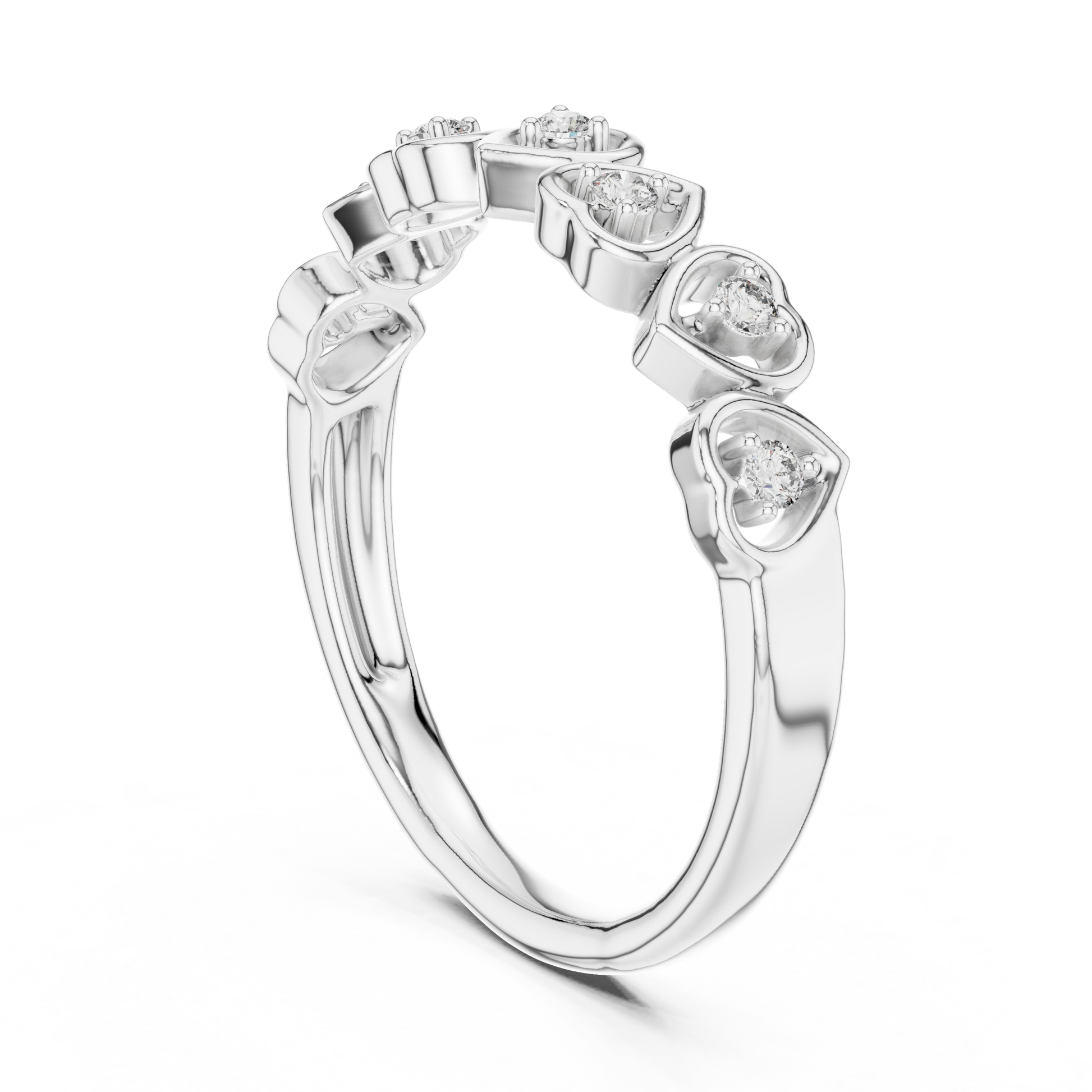 Mixed Shape Lab Grown Diamond Halo Ring