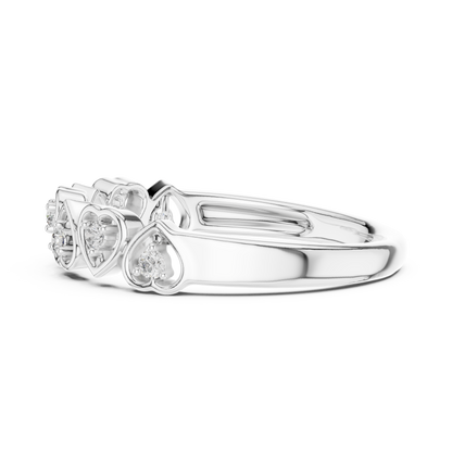 Mixed Shape Lab Grown Diamond Halo Ring