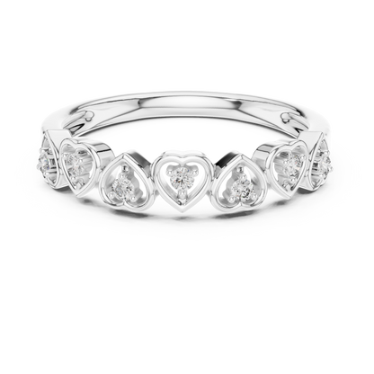 Mixed Shape Lab Grown Diamond Halo Ring