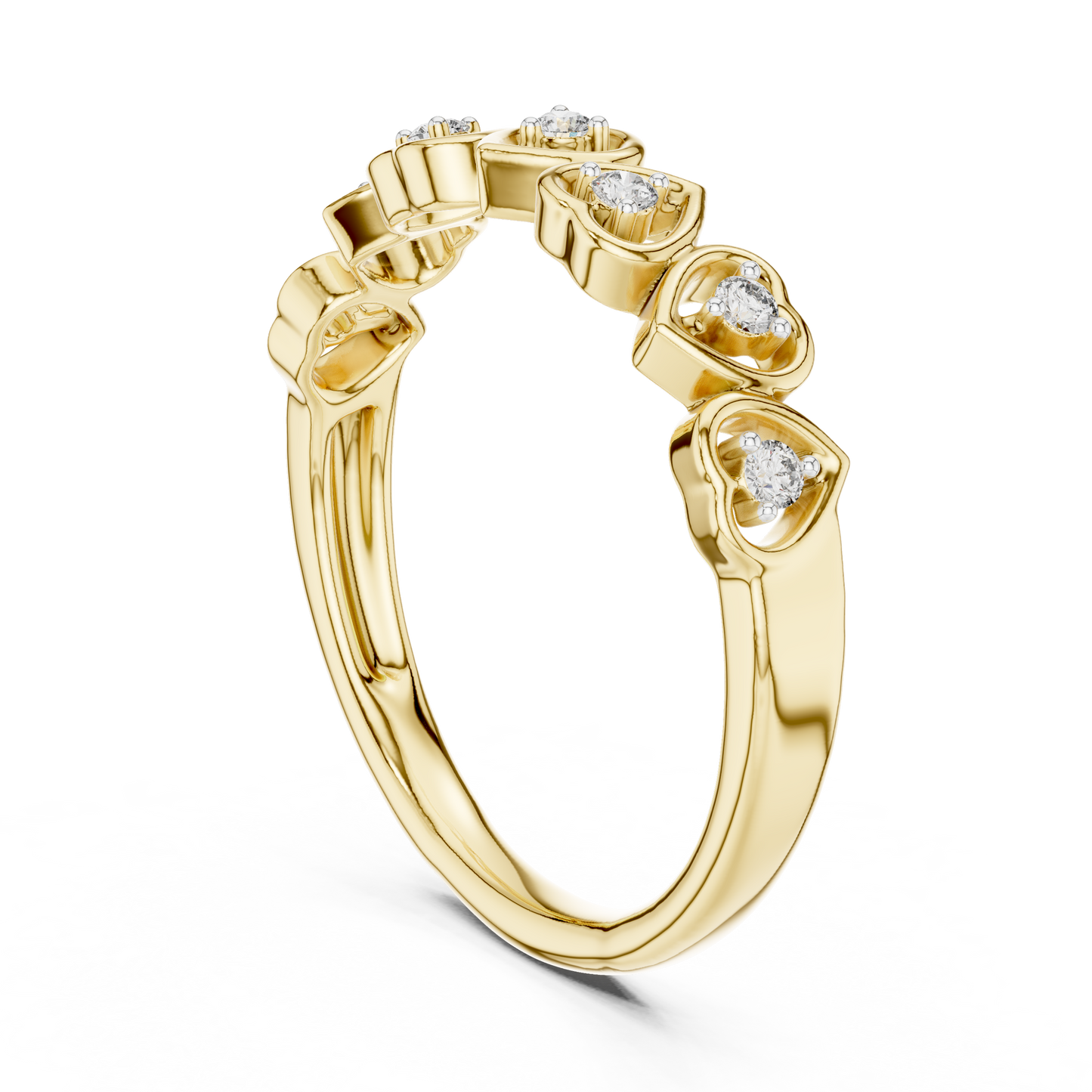 Mixed Shape Lab Grown Diamond Halo Ring