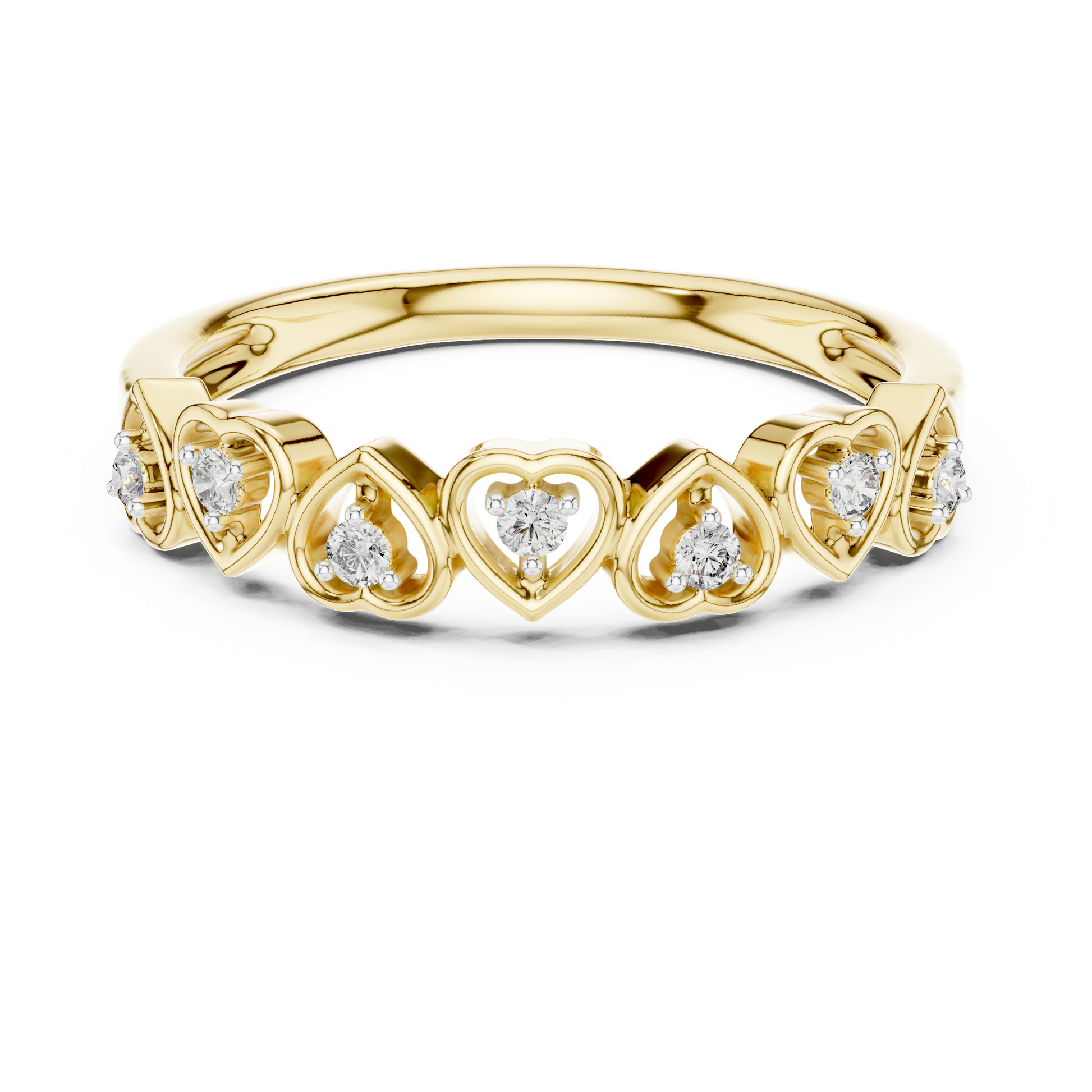 Mixed Shape Lab Grown Diamond Halo Ring