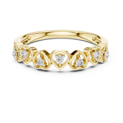 Mixed Shape Lab Grown Diamond Halo Ring