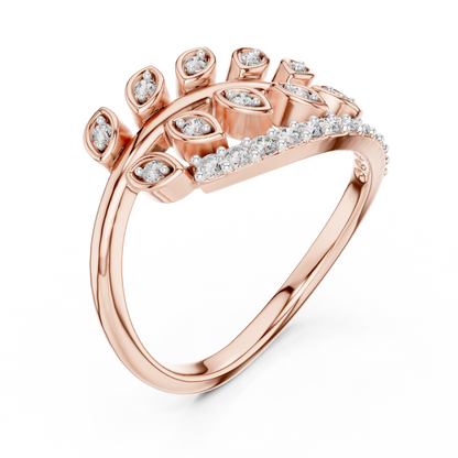 Mixed Shape Lab Grown Diamond Halo Ring