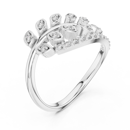 Mixed Shape Lab Grown Diamond Halo Ring