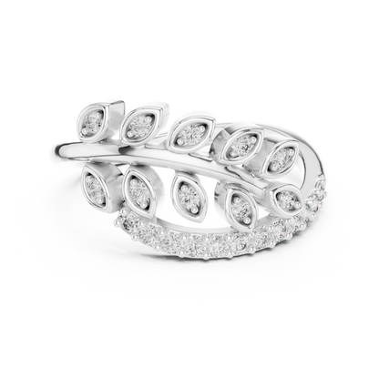 Mixed Shape Lab Grown Diamond Halo Ring
