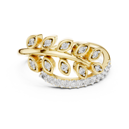 Mixed Shape Lab Grown Diamond Halo Ring
