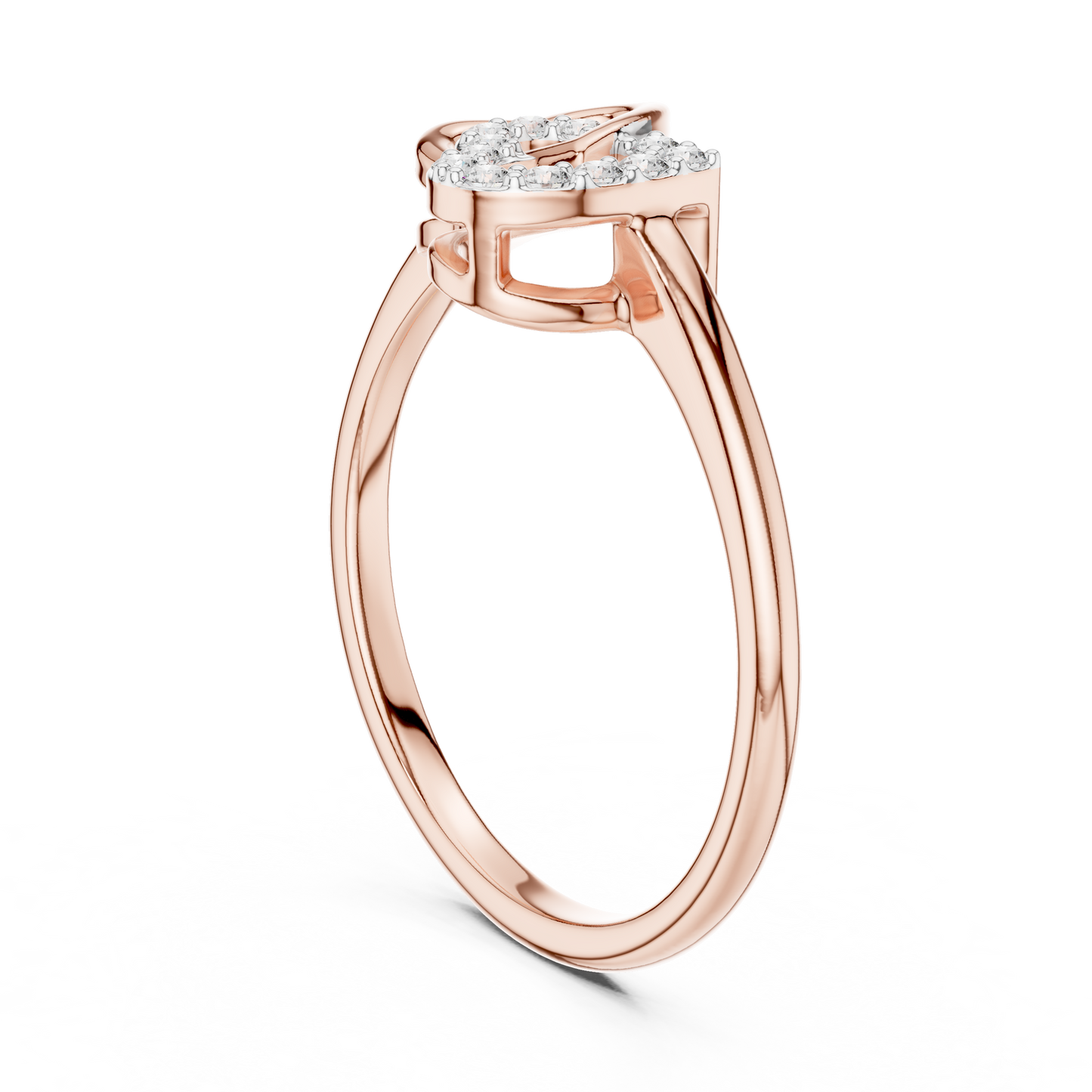 Mixed Shape Lab Grown Diamond Halo Ring