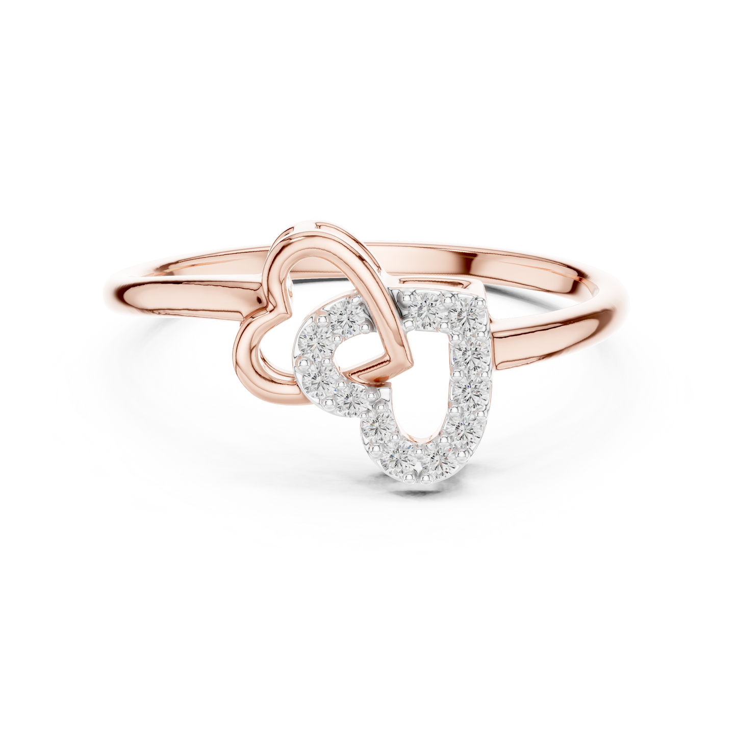 Mixed Shape Lab Grown Diamond Halo Ring