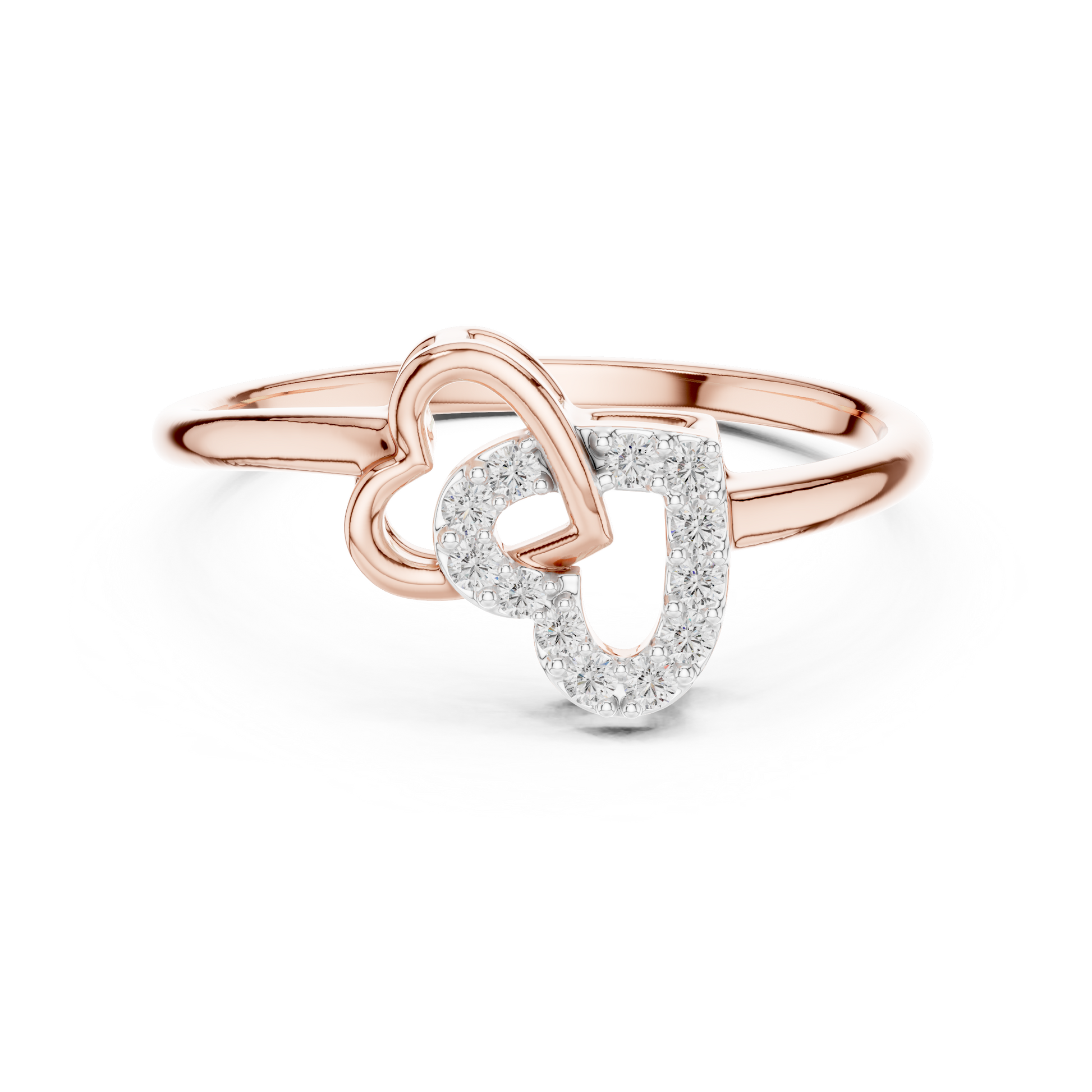 Mixed Shape Lab Grown Diamond Halo Ring