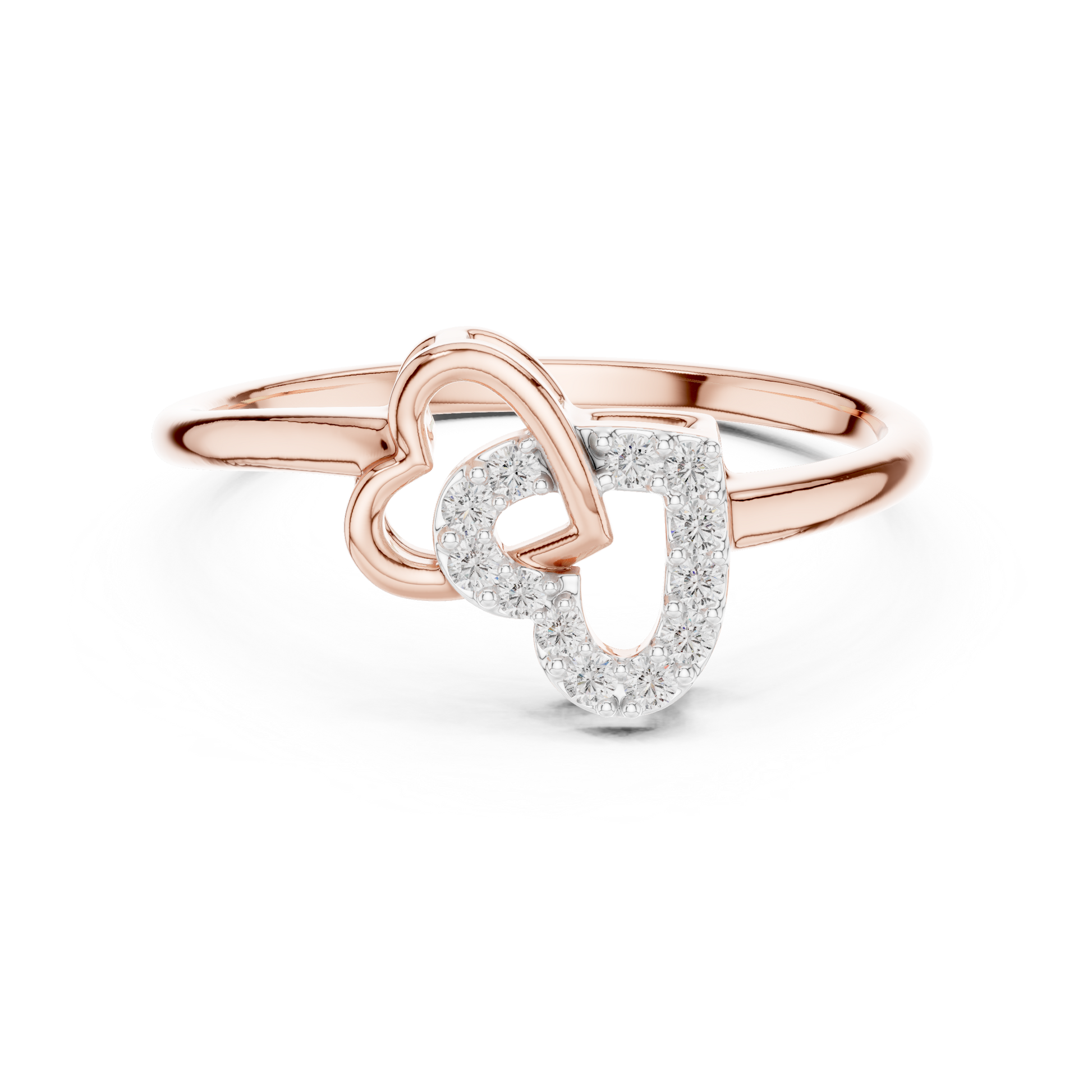 Mixed Shape Lab Grown Diamond Halo Ring