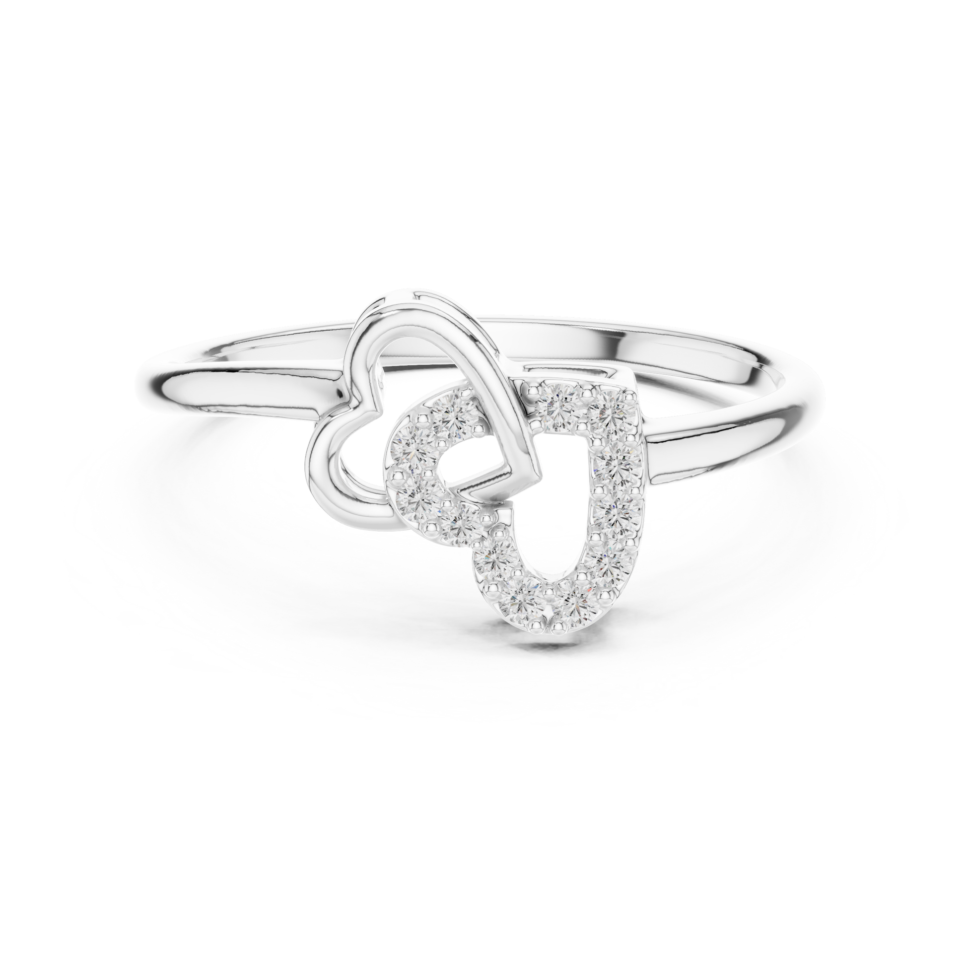 Mixed Shape Lab Grown Diamond Halo Ring