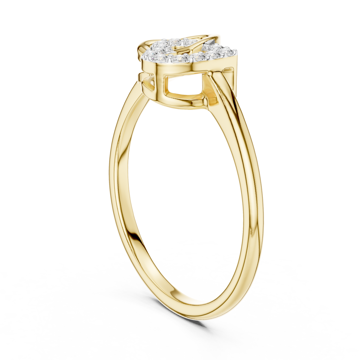 Mixed Shape Lab Grown Diamond Halo Ring