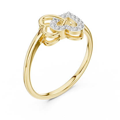 Mixed Shape Lab Grown Diamond Halo Ring