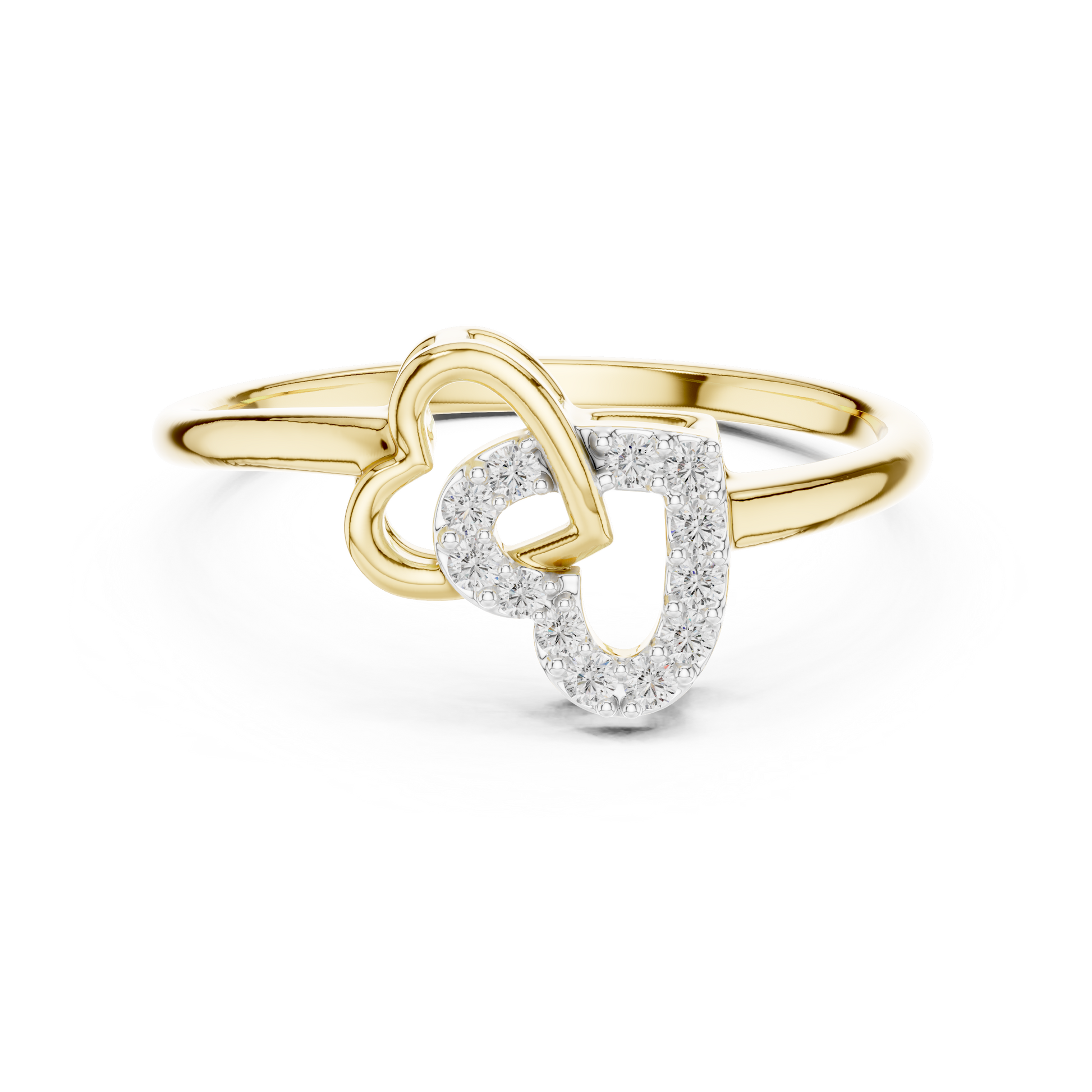 Mixed Shape Lab Grown Diamond Halo Ring