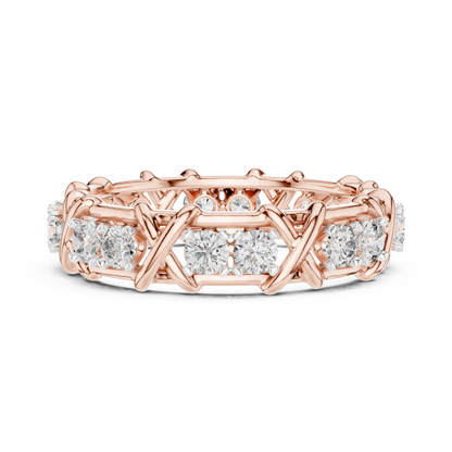 Mixed Shape Lab Grown Diamond Eternity Ring