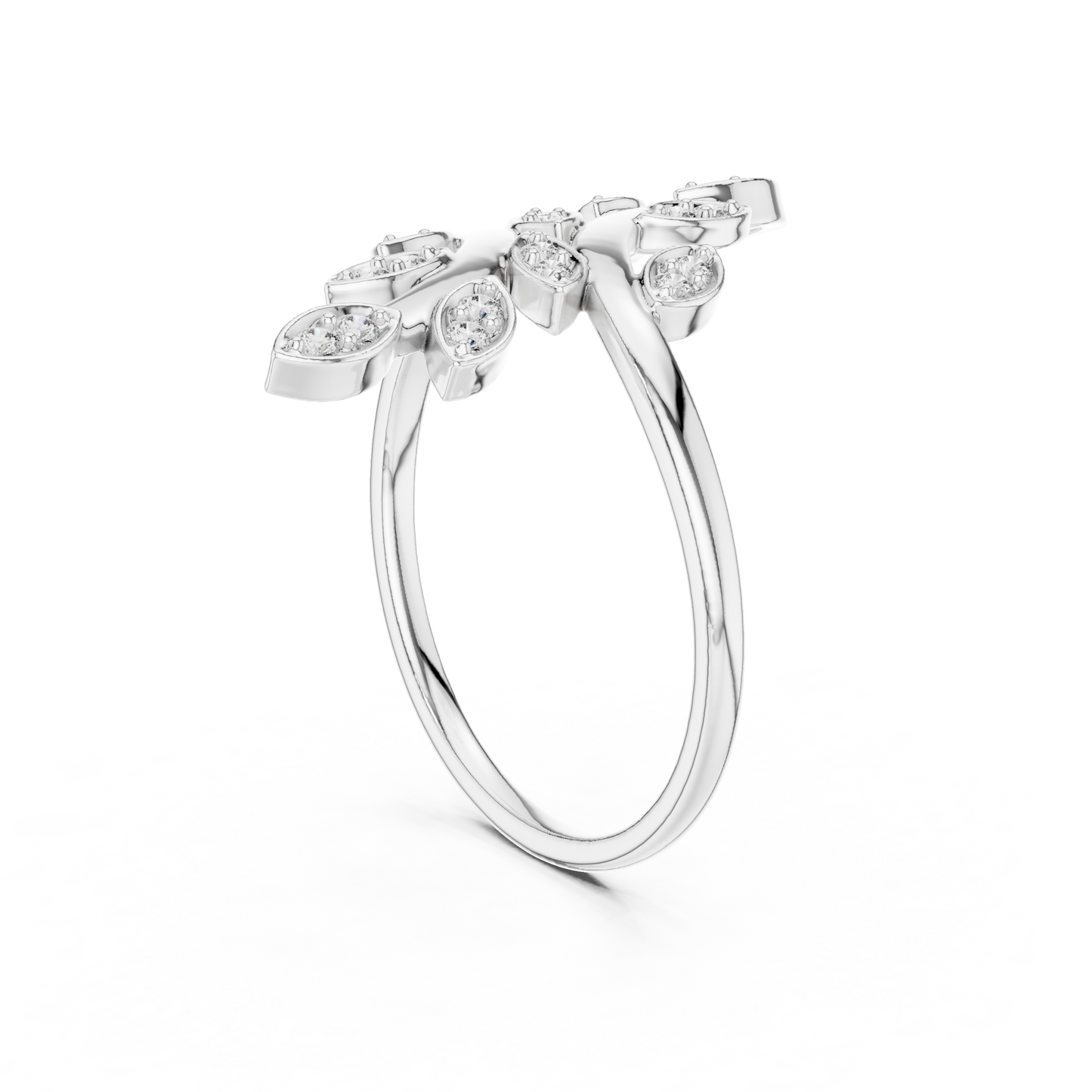 Round Halo Lab Grown Diamond Ring