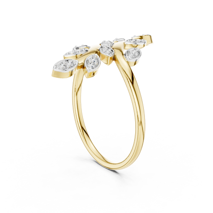 Round Halo Lab Grown Diamond Ring