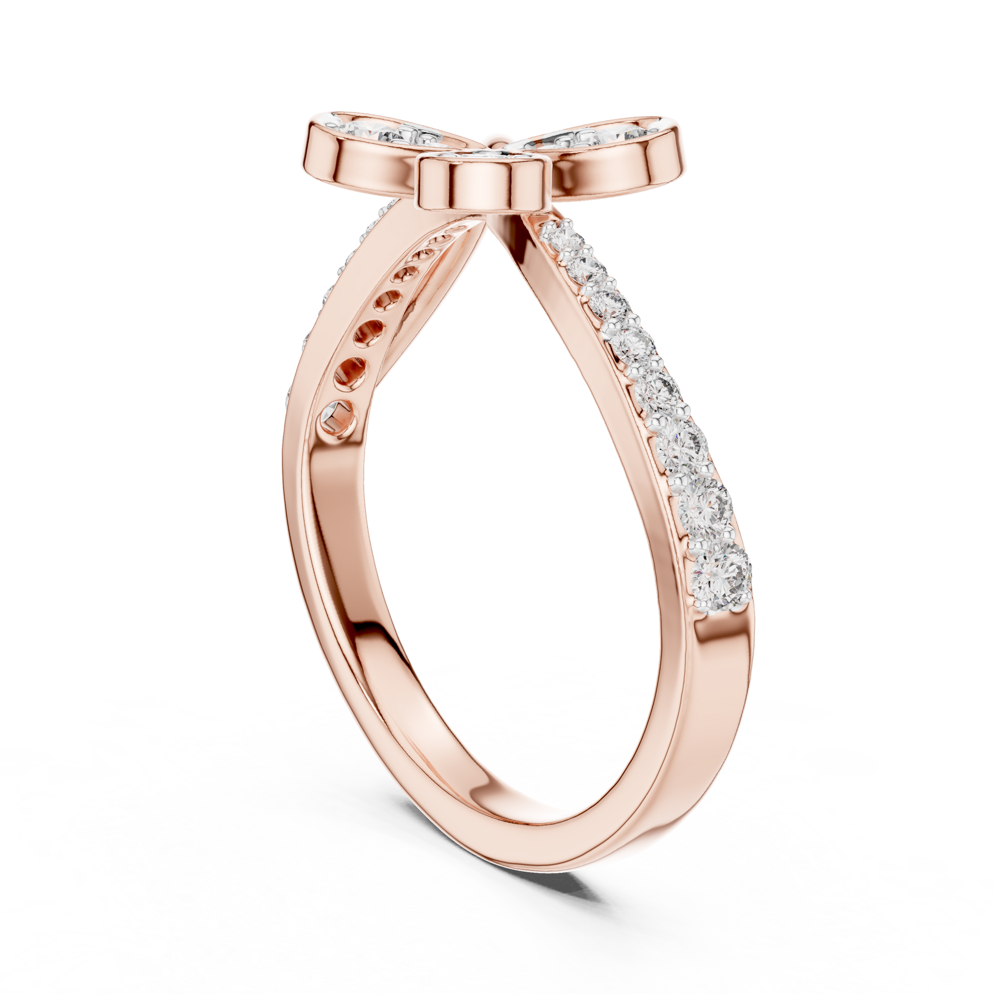 Round Halo Lab Grown Diamond Ring