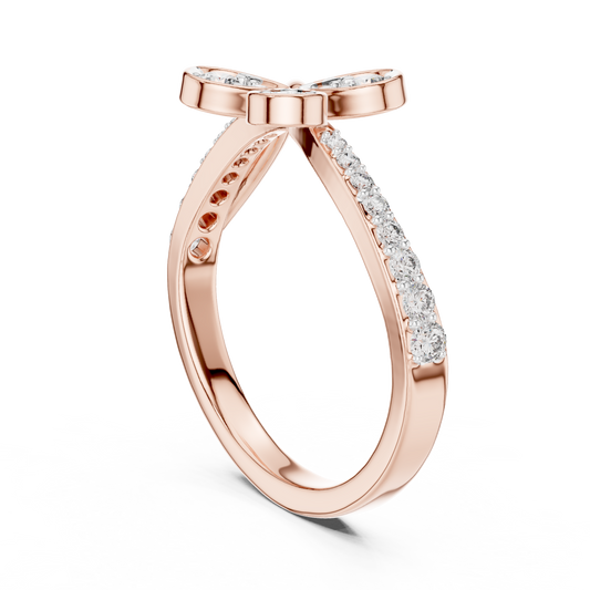 Round Halo Lab Grown Diamond Ring