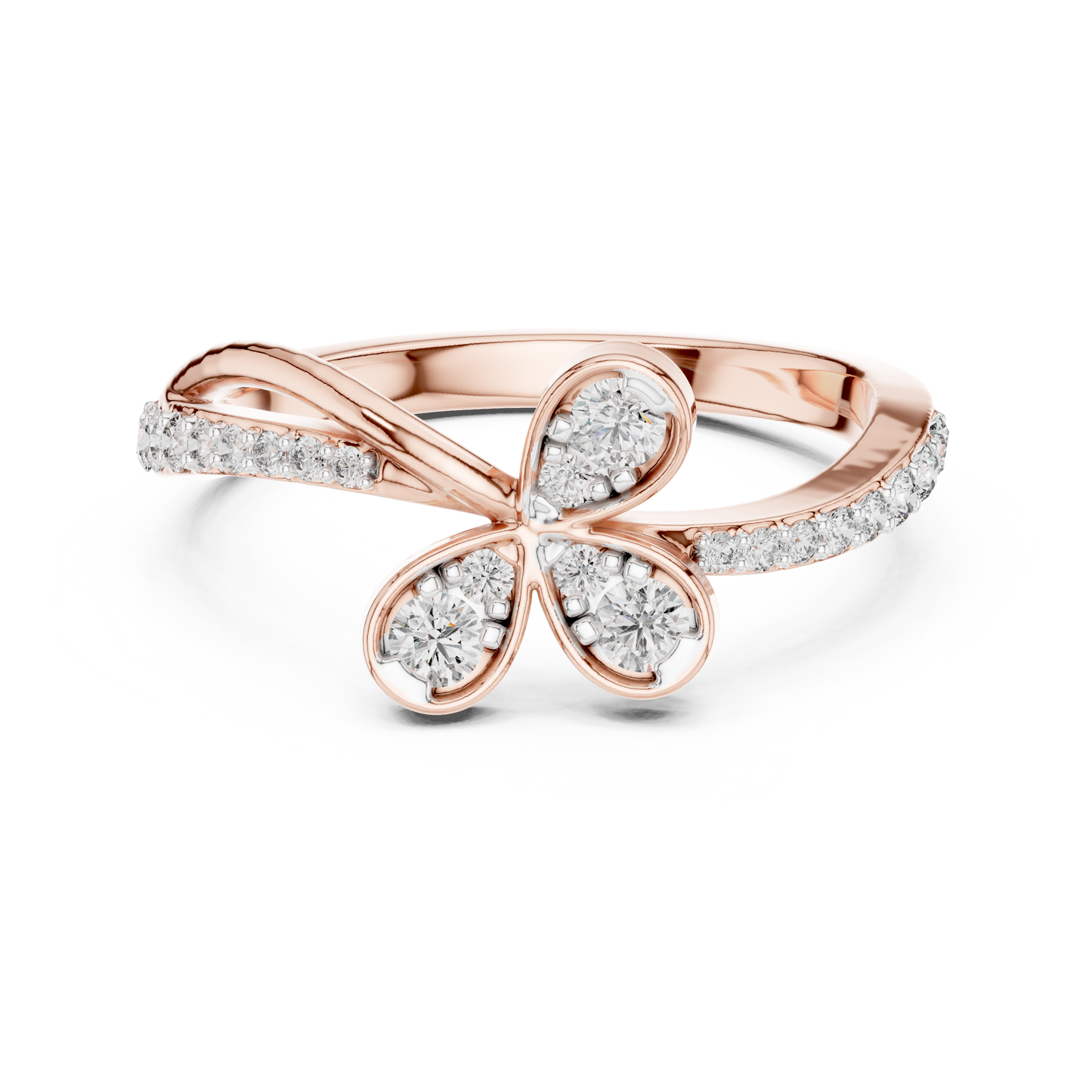 Round Halo Lab Grown Diamond Ring