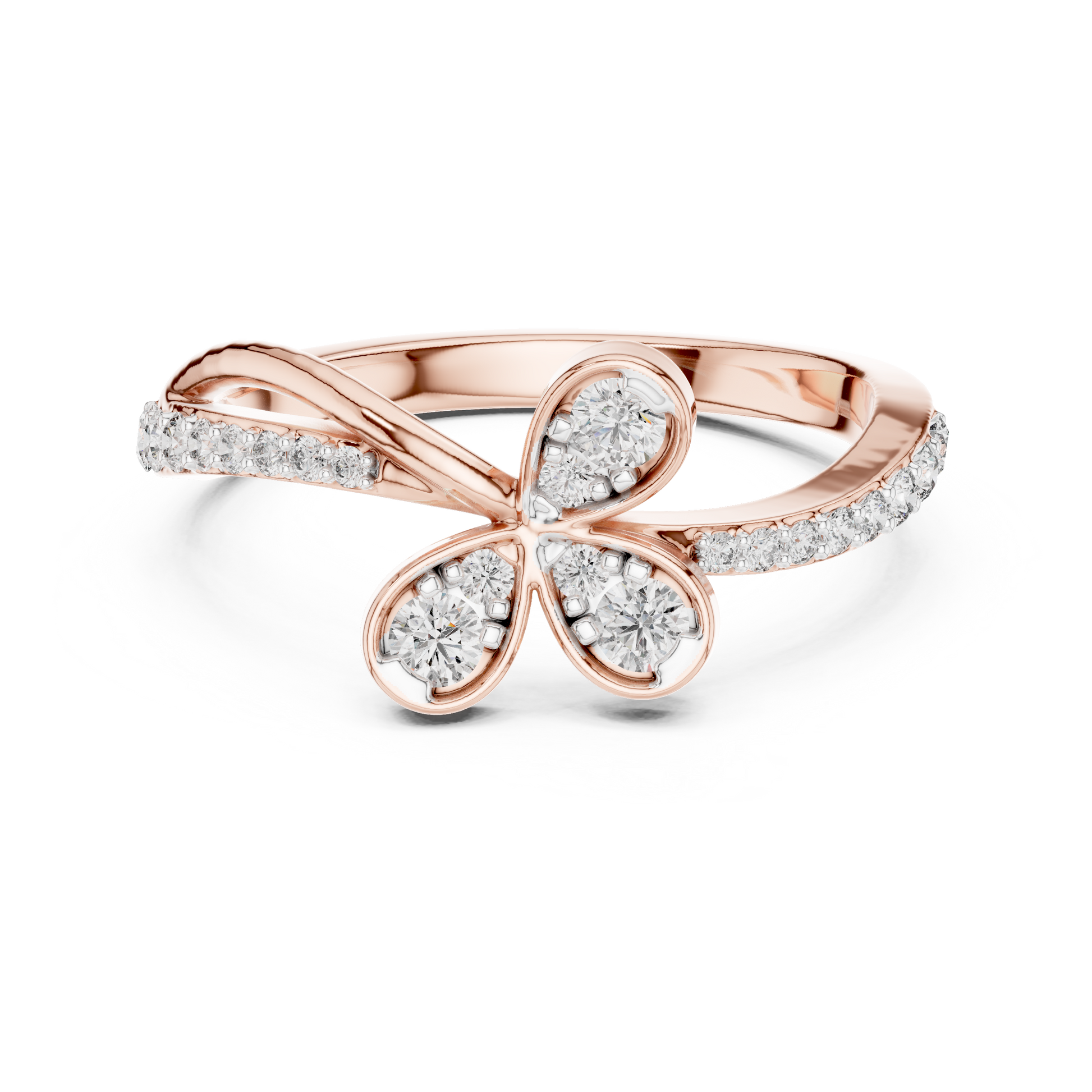 Round Halo Lab Grown Diamond Ring