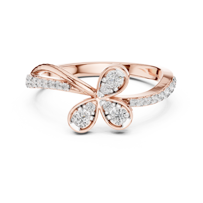 Round Halo Lab Grown Diamond Ring