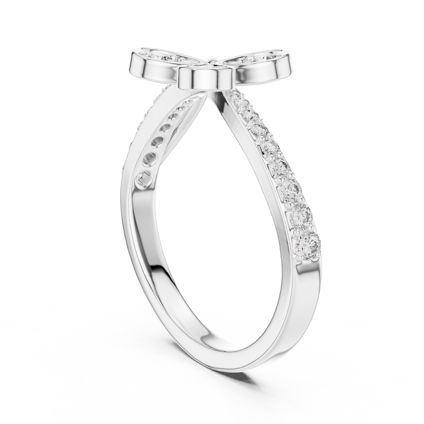 Round Halo Lab Grown Diamond Ring