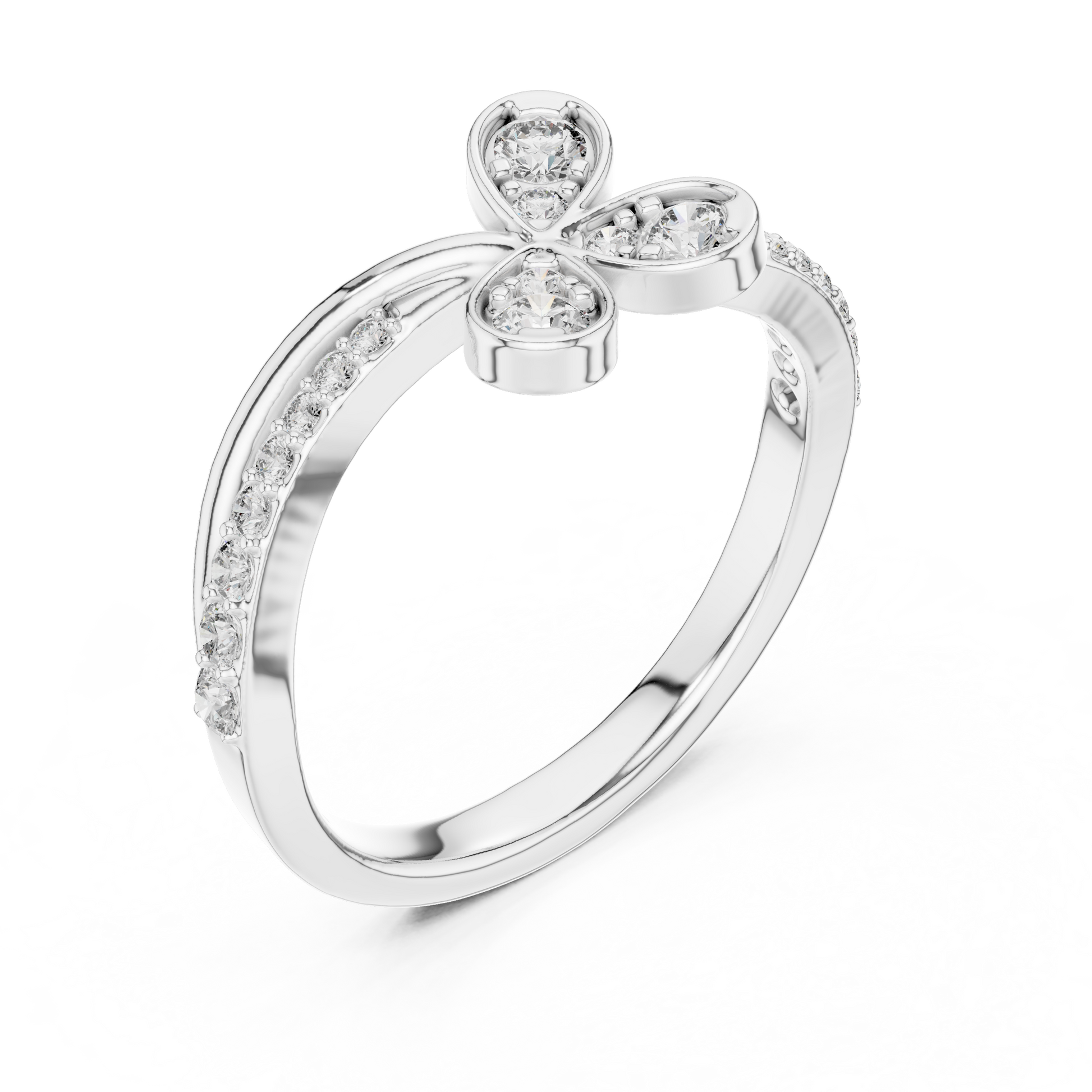 Round Halo Lab Grown Diamond Ring