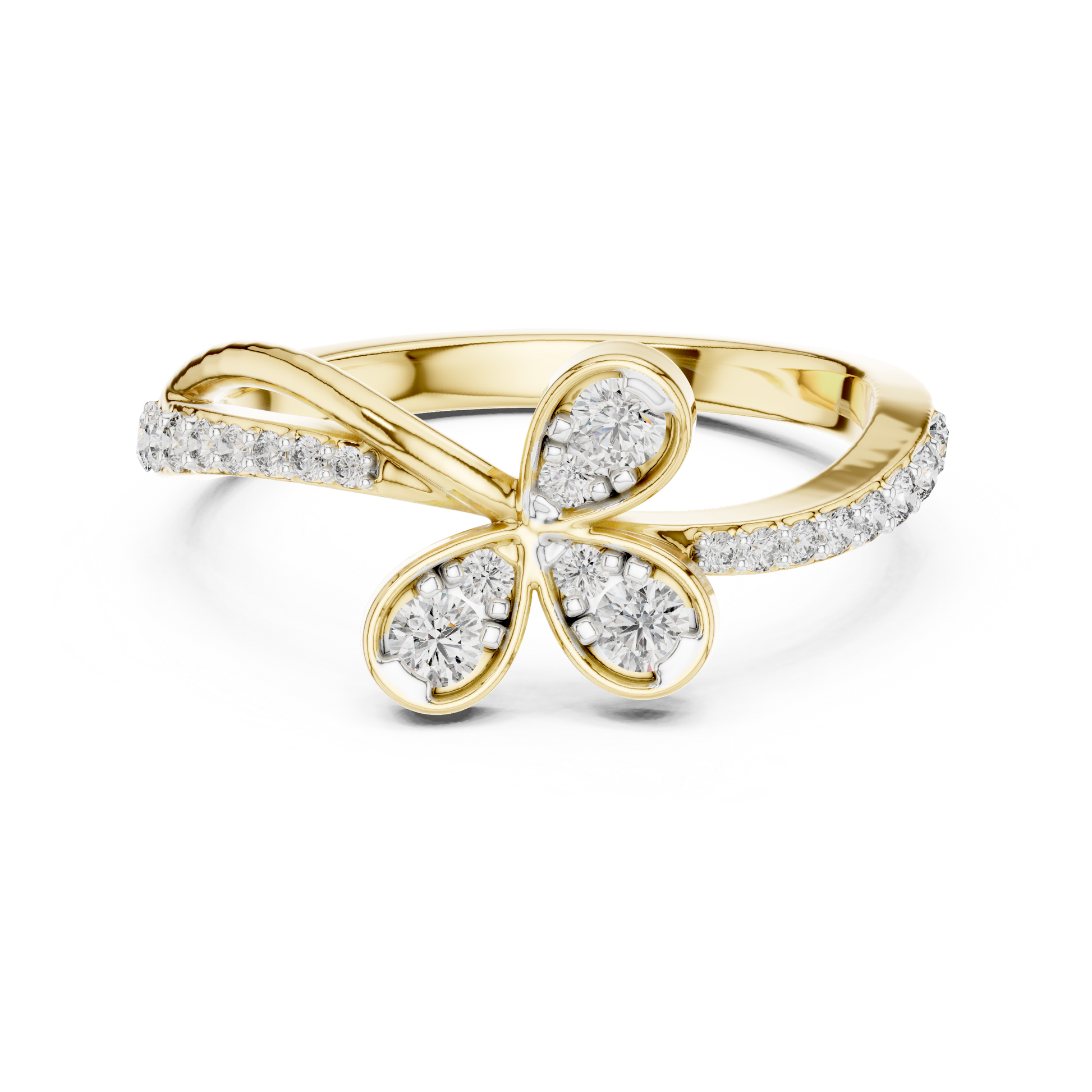 Round Halo Lab Grown Diamond Ring