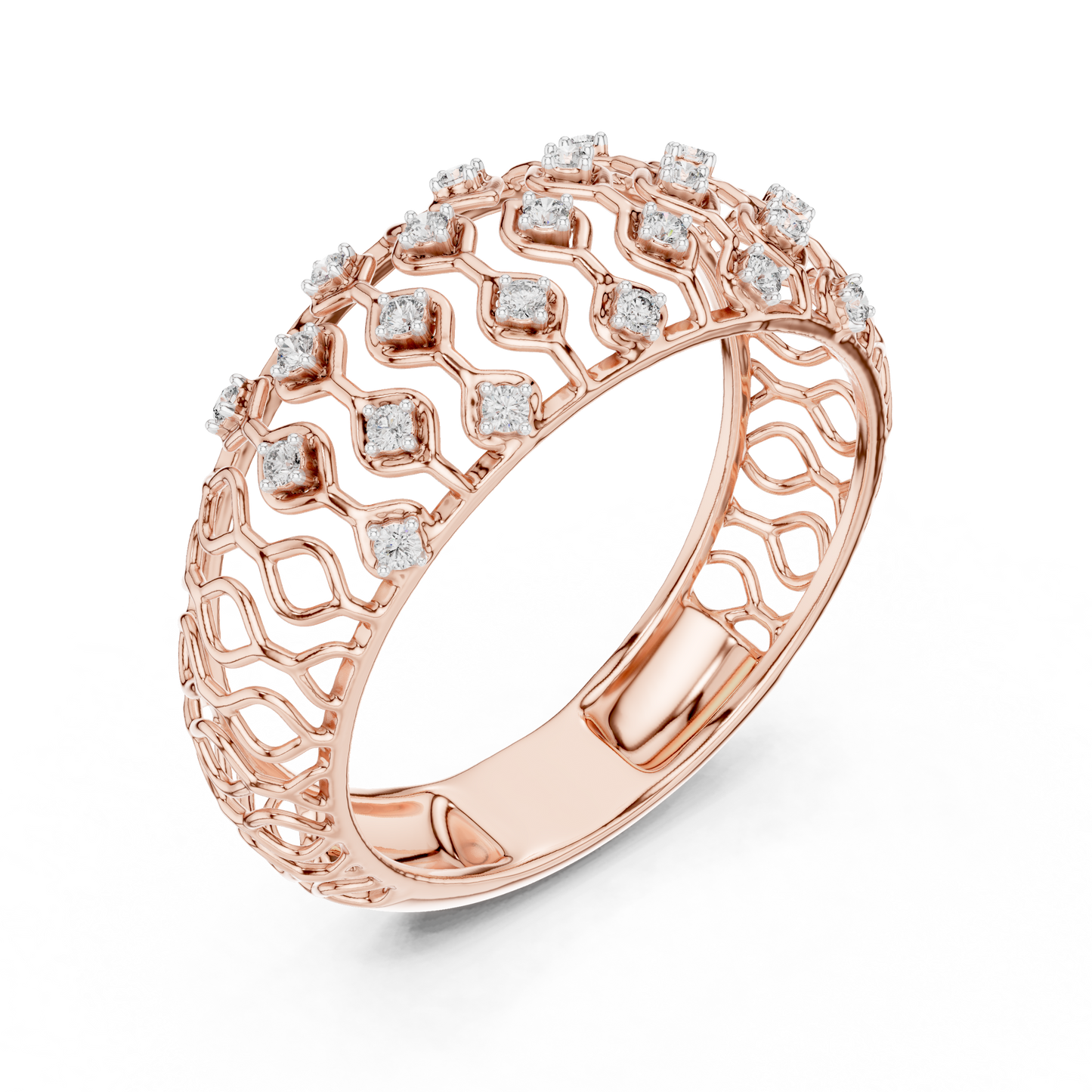 Round Eternity Lab Grown Diamond Ring