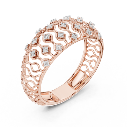 Round Eternity Lab Grown Diamond Ring