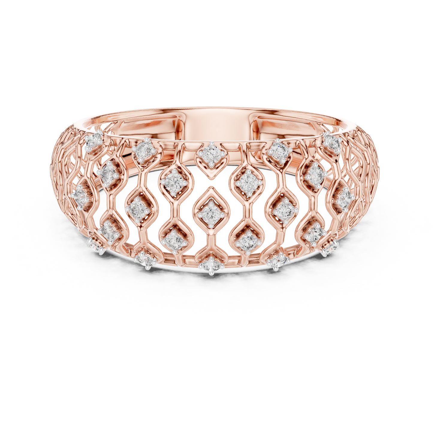 Round Eternity Lab Grown Diamond Ring