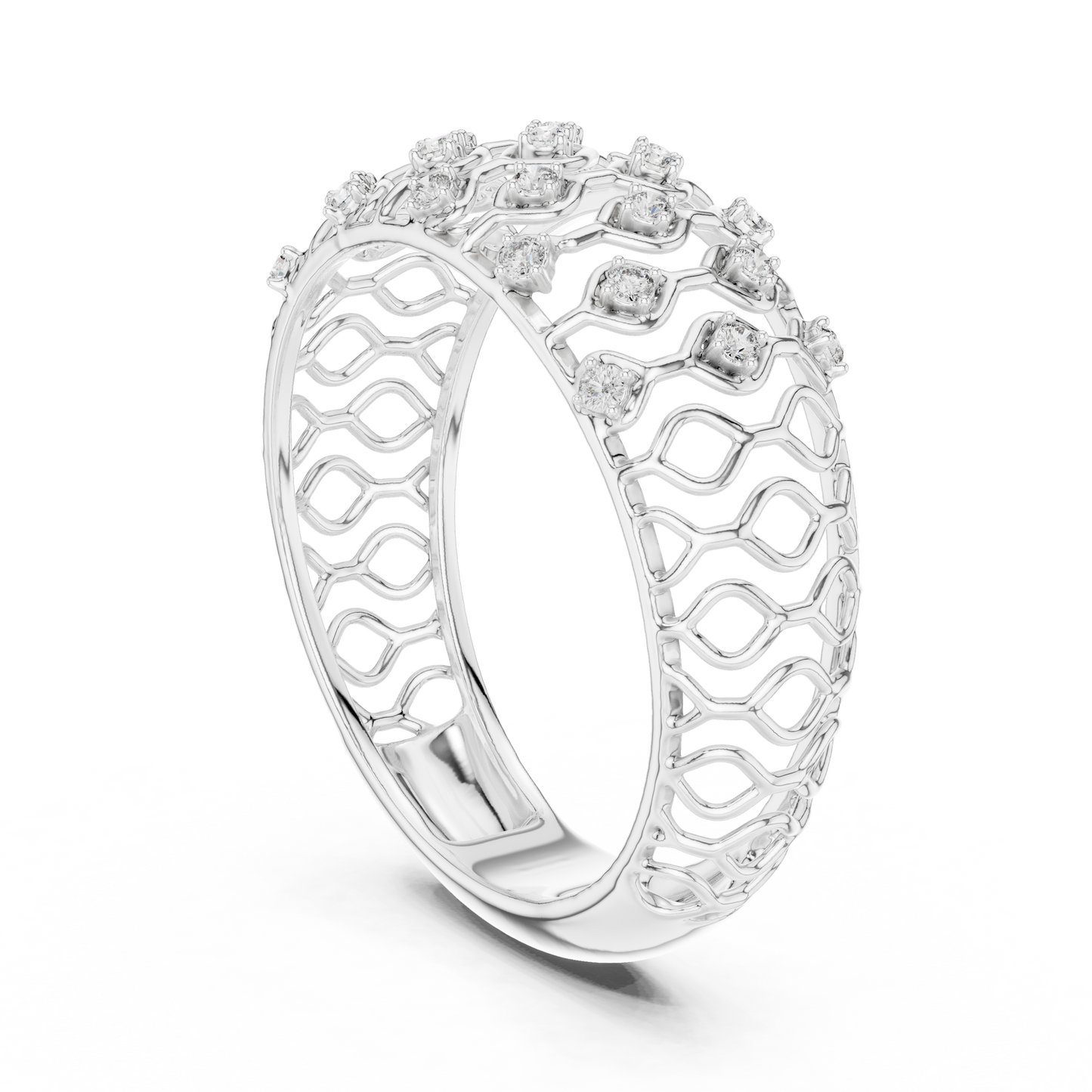 Round Eternity Lab Grown Diamond Ring