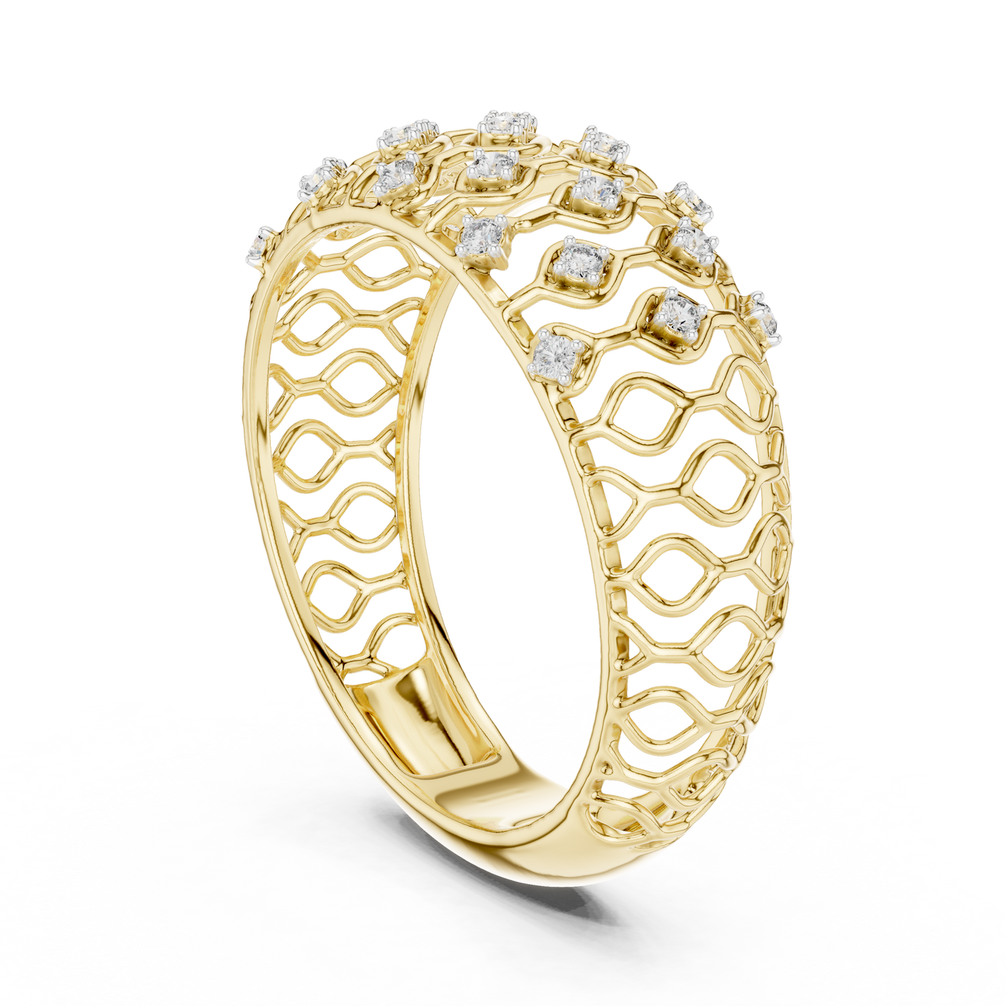 Round Eternity Lab Grown Diamond Ring