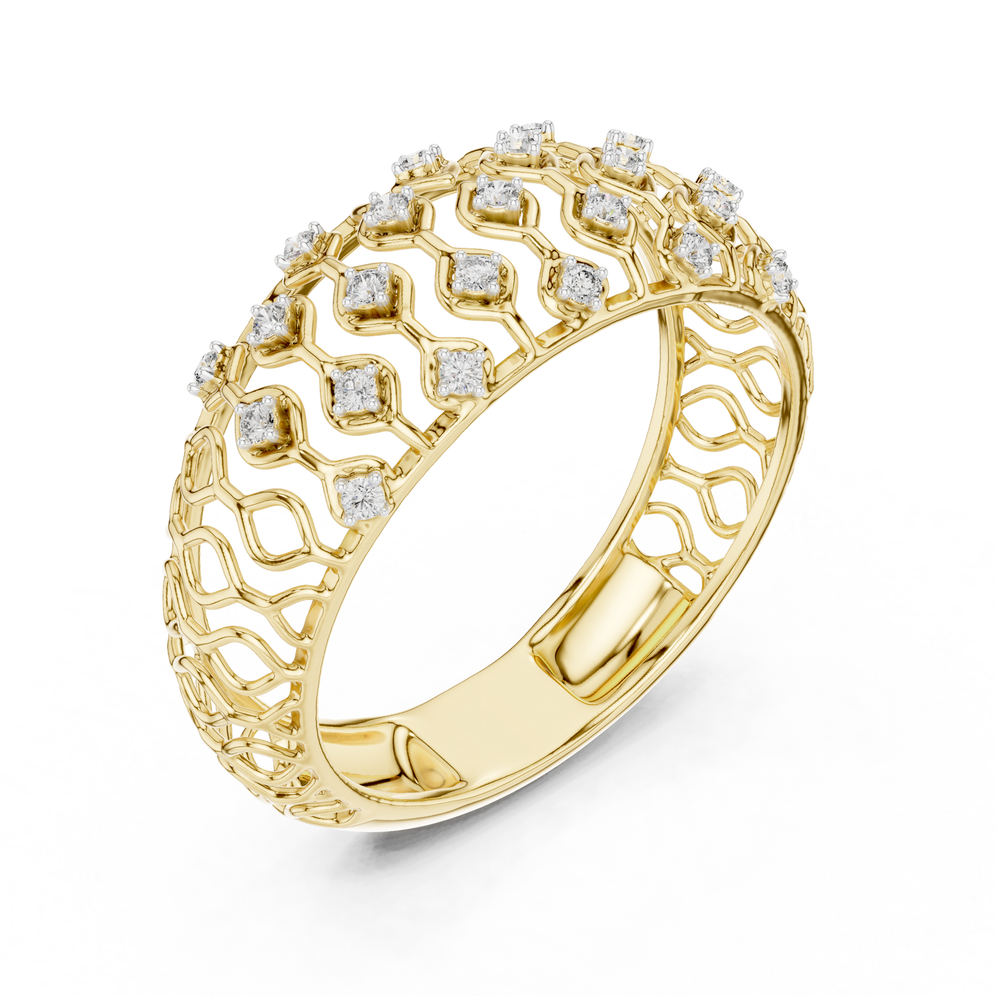 Round Eternity Lab Grown Diamond Ring