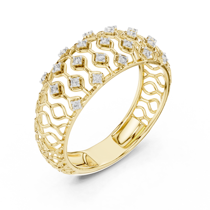 Round Eternity Lab Grown Diamond Ring