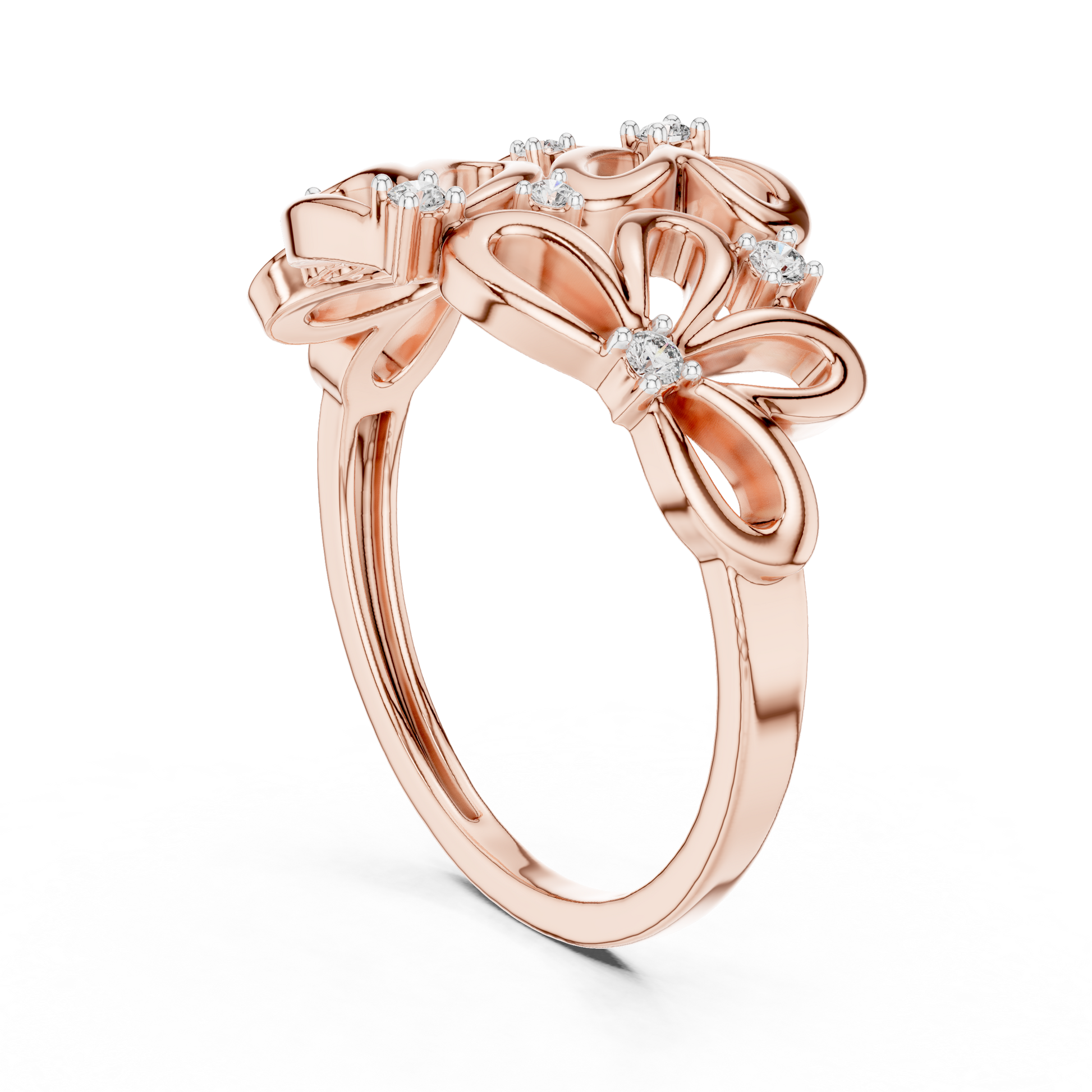 Mixed Shape Lab Grown Diamond Halo Ring