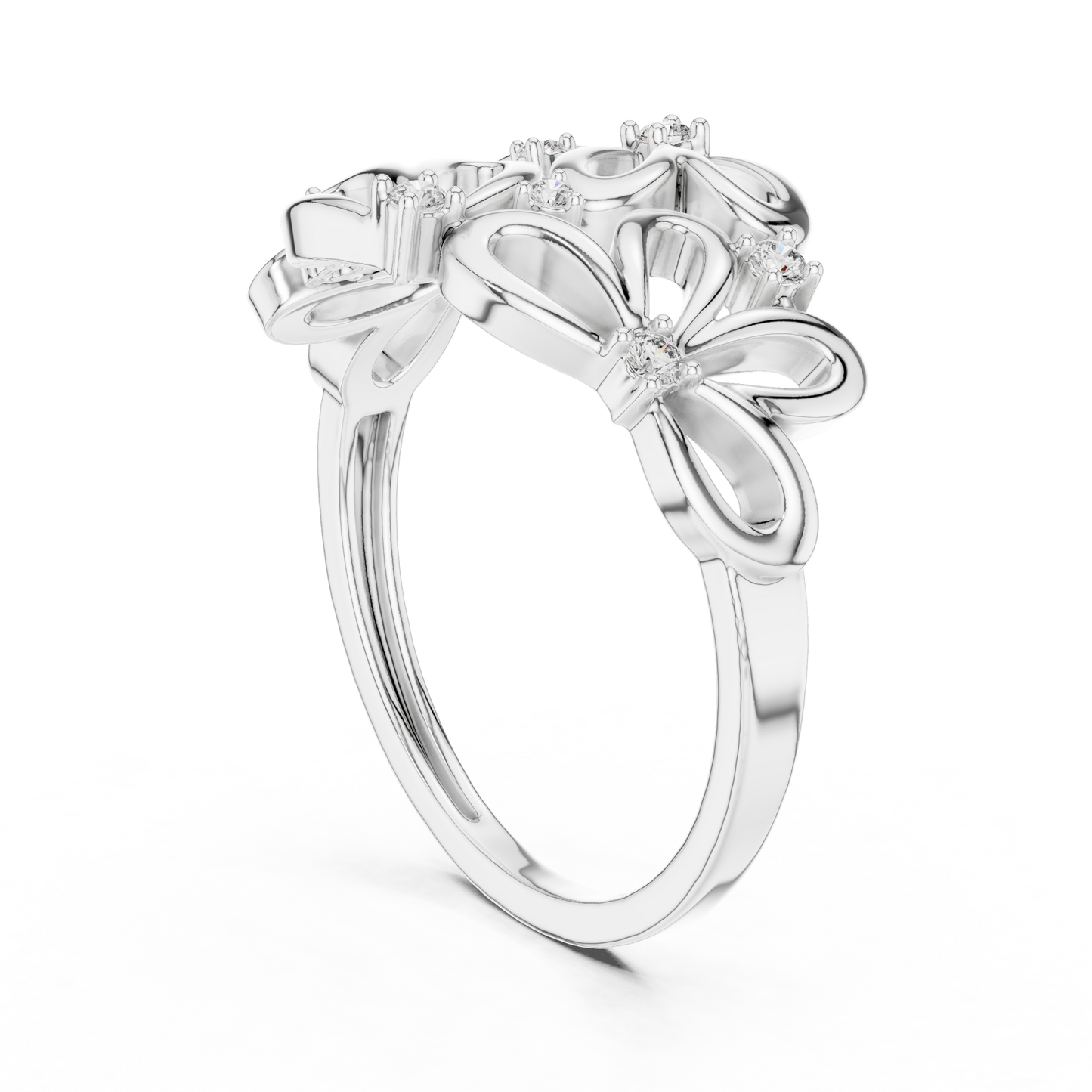 Mixed Shape Lab Grown Diamond Halo Ring