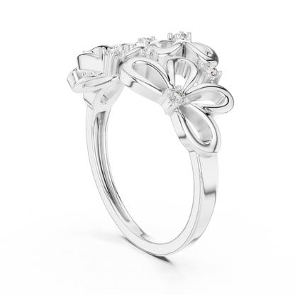 Mixed Shape Lab Grown Diamond Halo Ring
