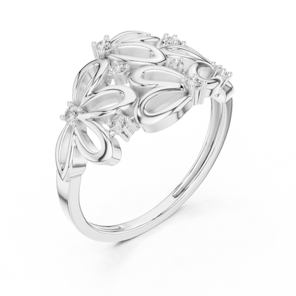 Mixed Shape Lab Grown Diamond Halo Ring