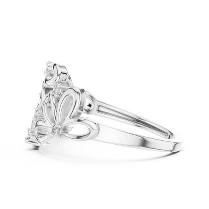 Mixed Shape Lab Grown Diamond Halo Ring