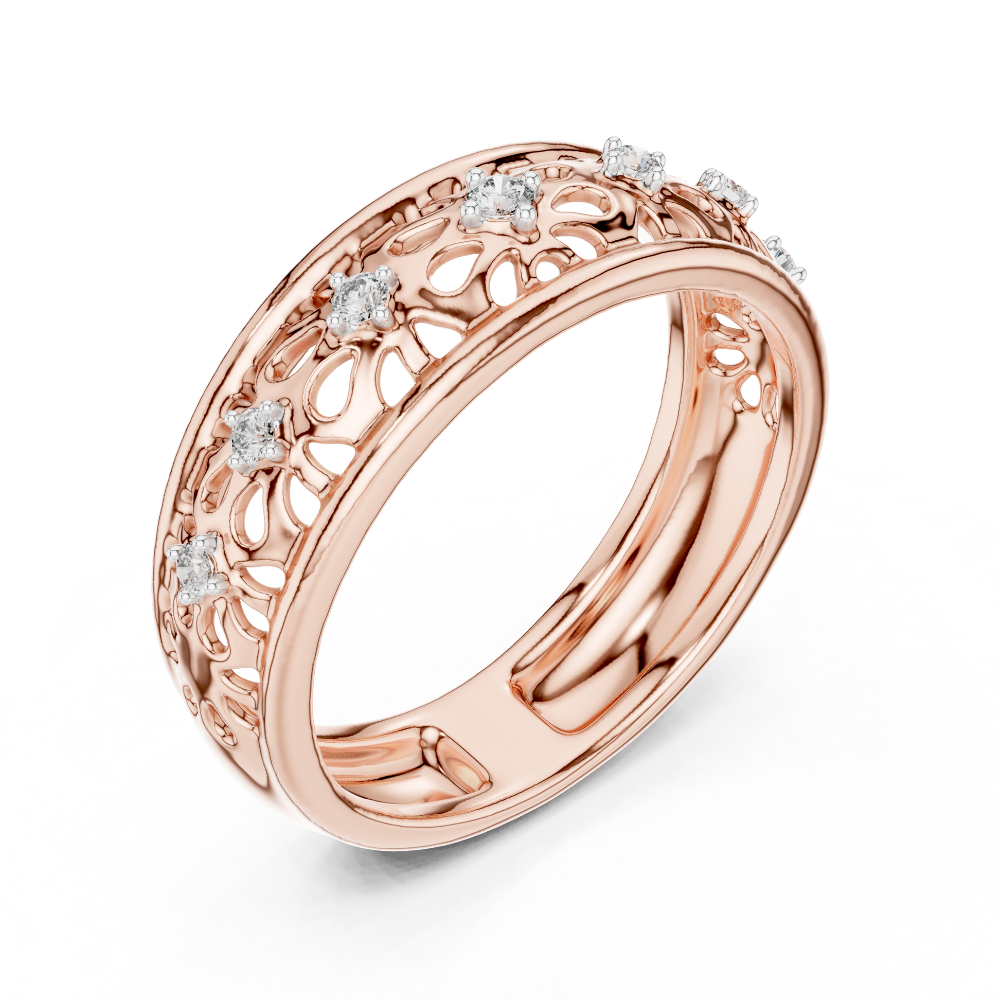 Round Halo Lab Grown Diamond Ring