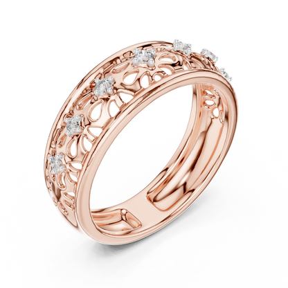 Round Halo Lab Grown Diamond Ring