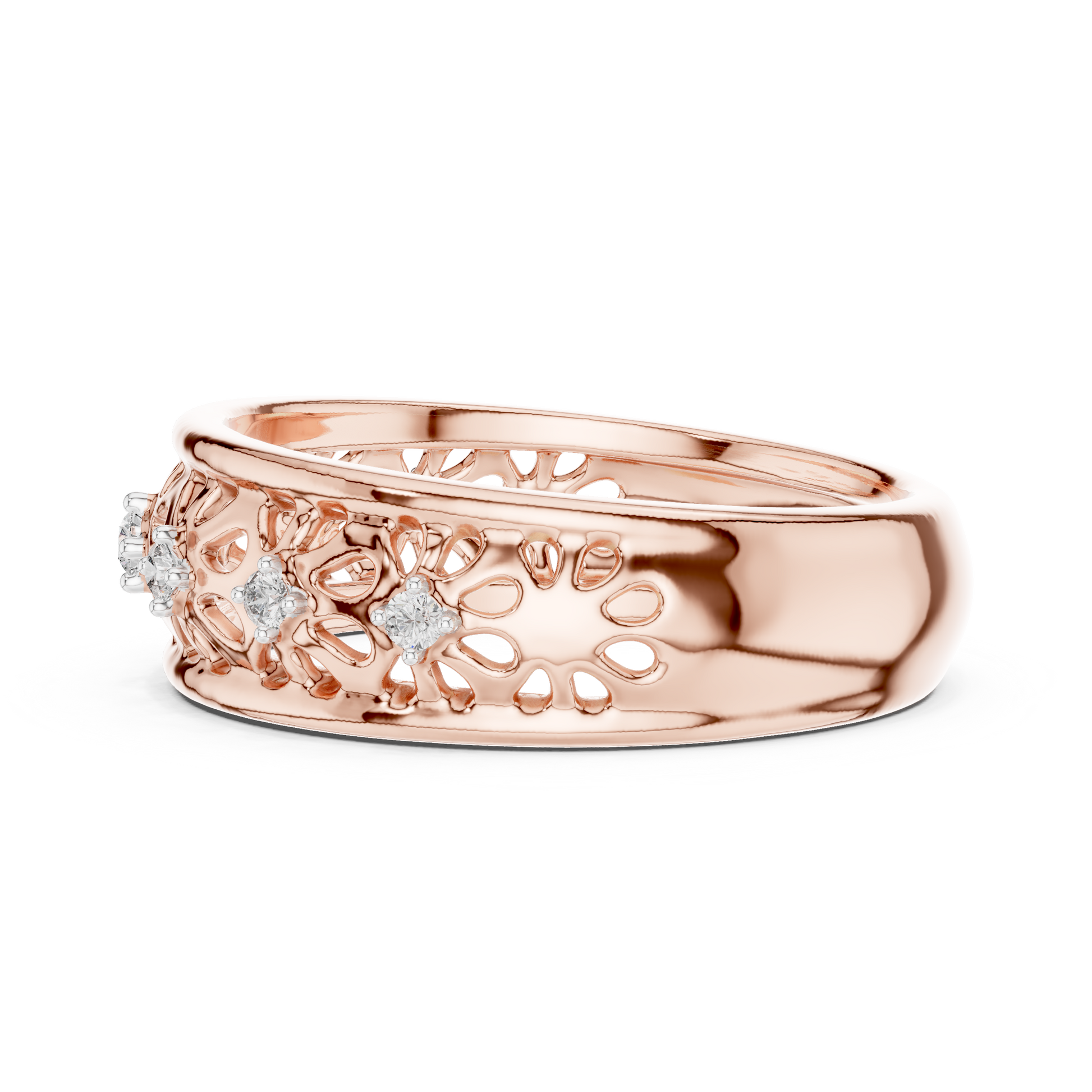 Round Halo Lab Grown Diamond Ring