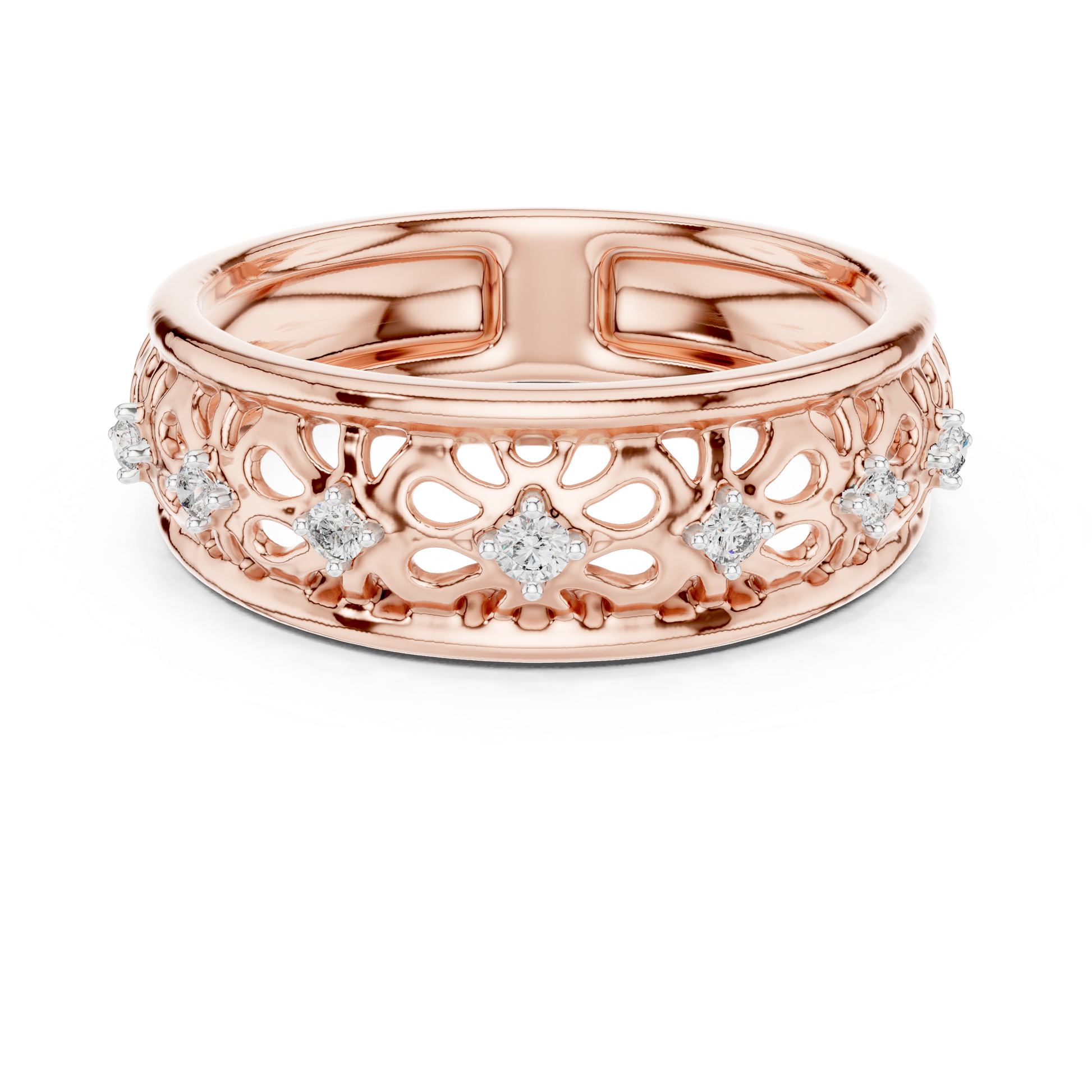 Round Halo Lab Grown Diamond Ring