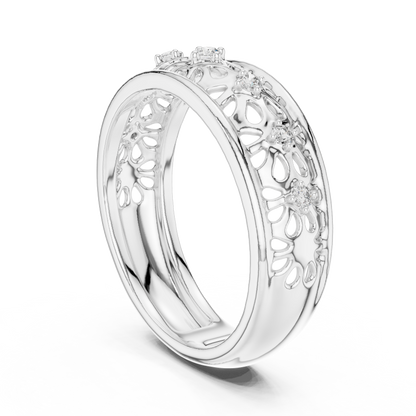 Round Halo Lab Grown Diamond Ring