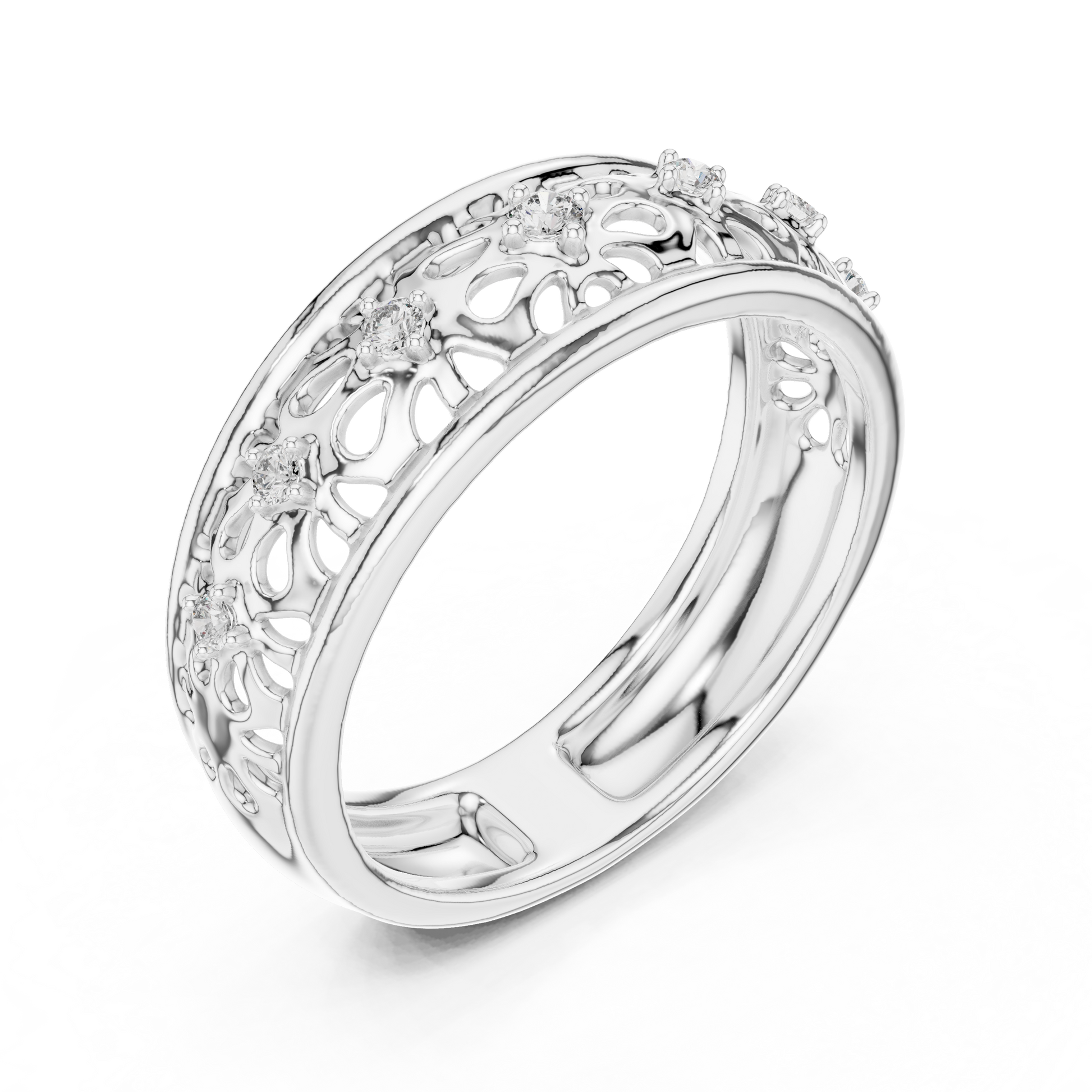 Round Halo Lab Grown Diamond Ring