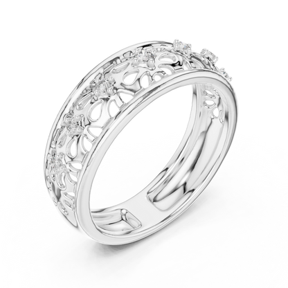 Round Halo Lab Grown Diamond Ring