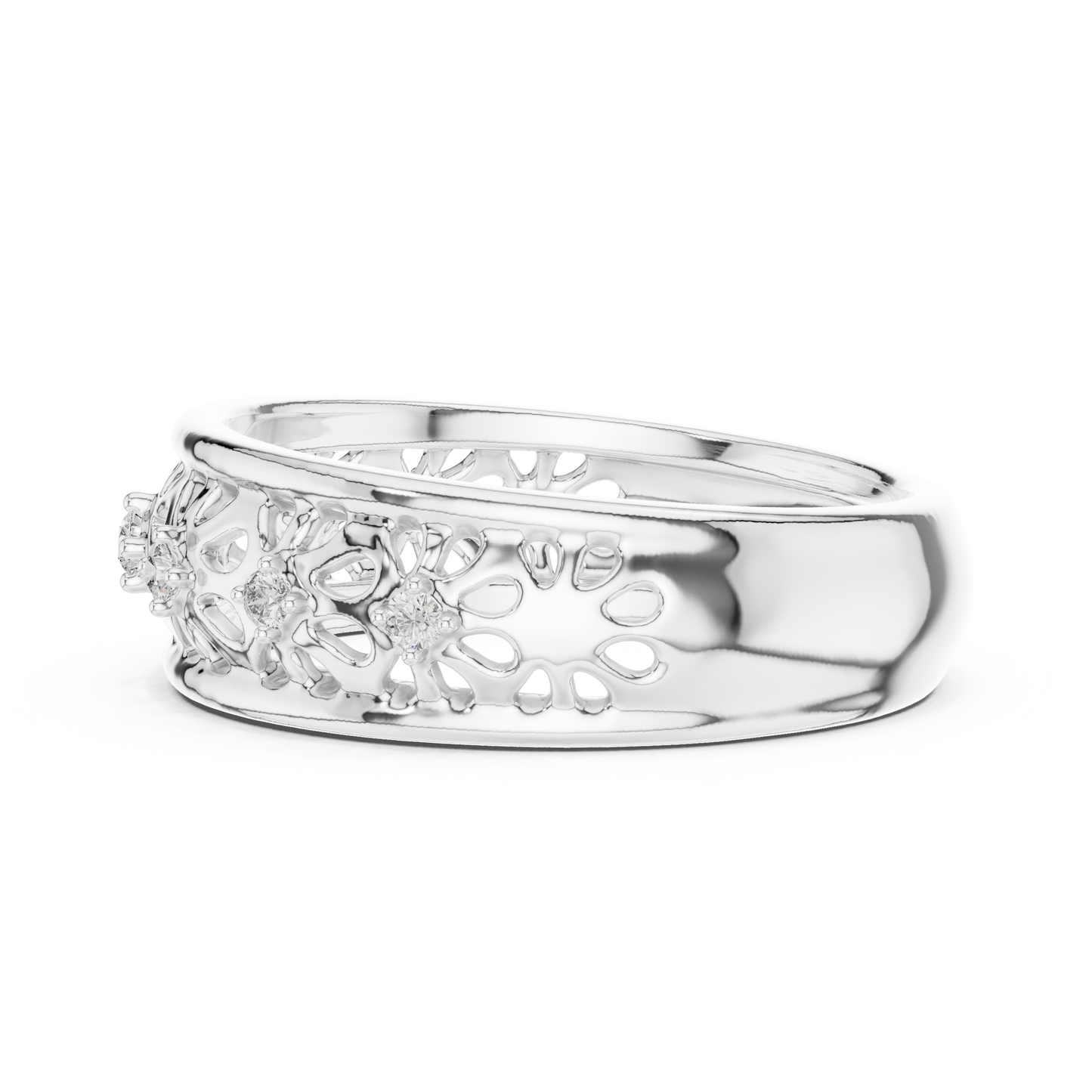 Round Halo Lab Grown Diamond Ring