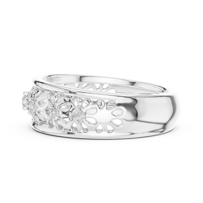Round Halo Lab Grown Diamond Ring